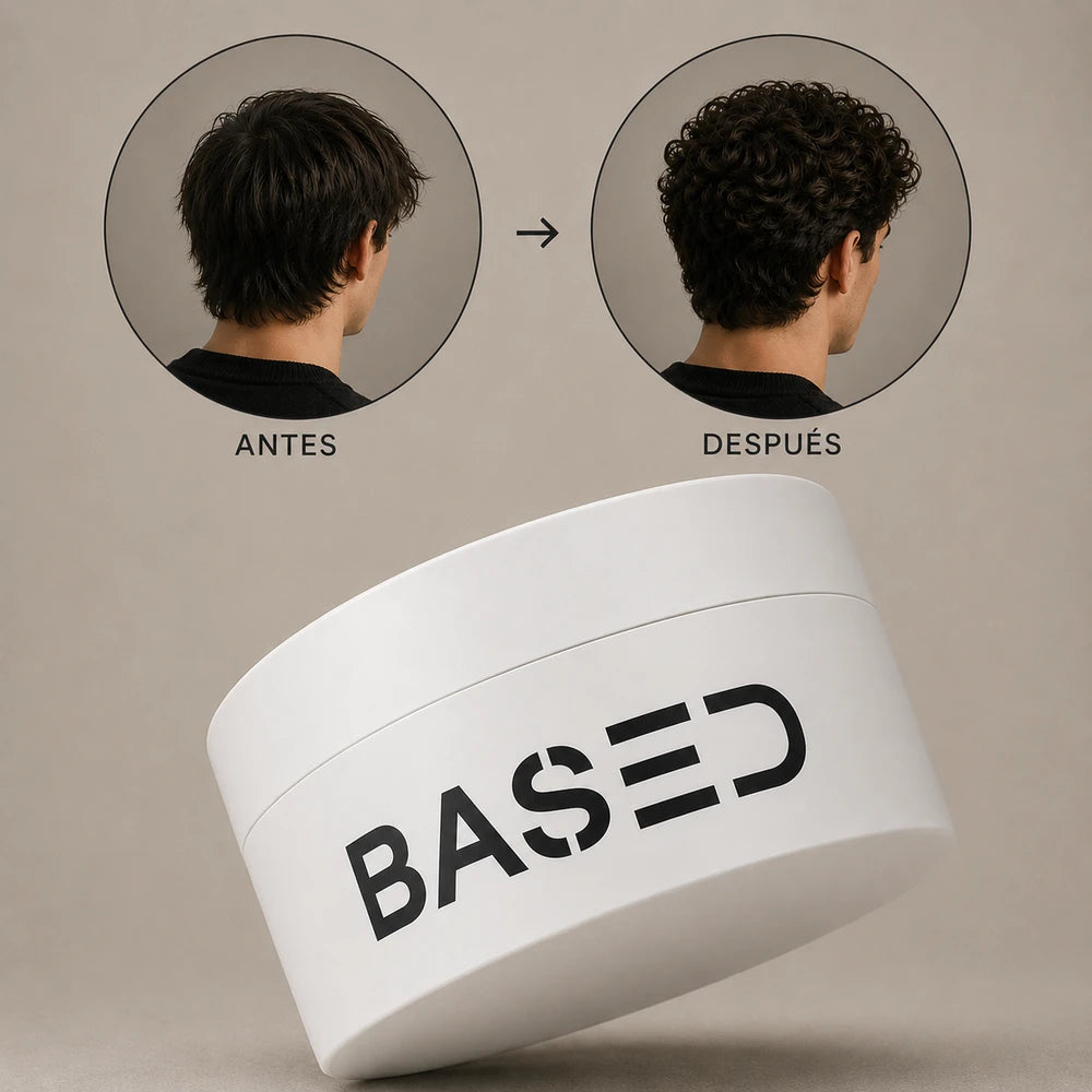 Based® Matte Hair Wax — Strong Hold and Natural Shine-Free Finish